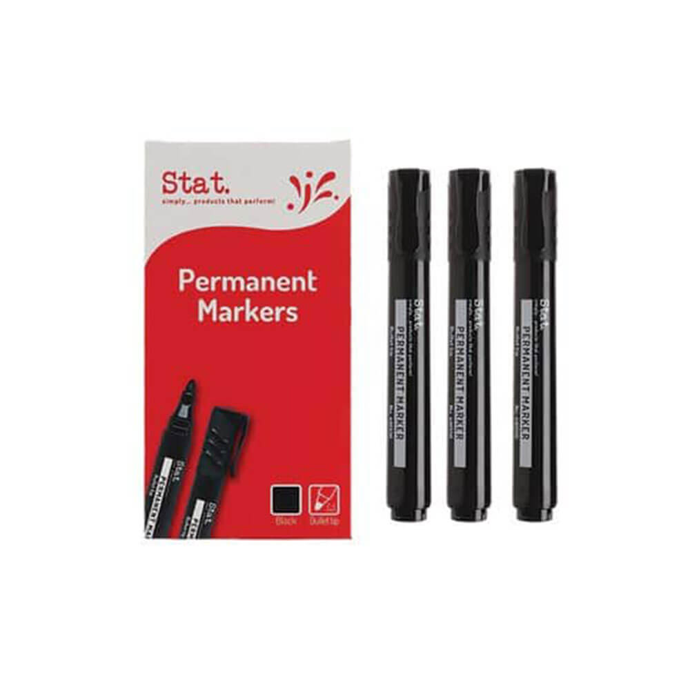 STAT 2.0mm BULLET NIB Permanent Marker 12st