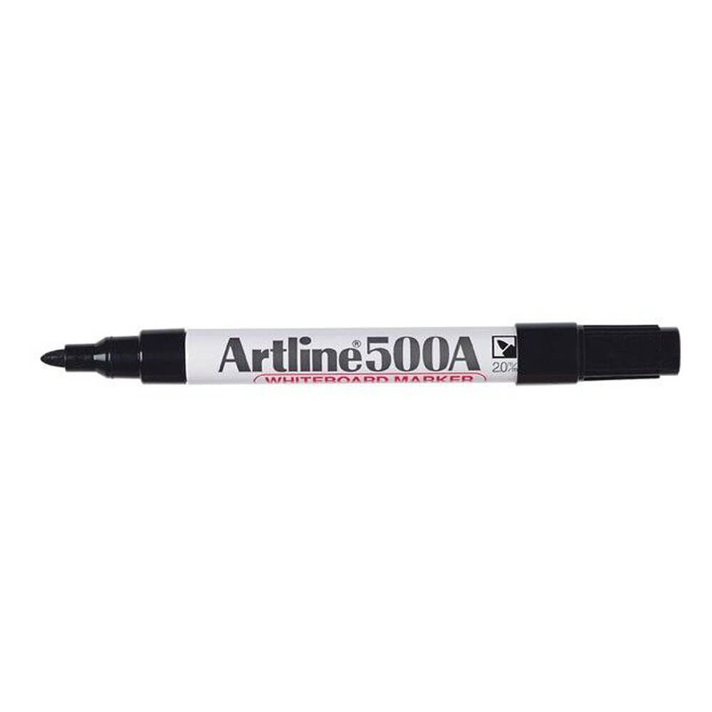 Artline Whiteboard 2mm Bullet Tip Marker (boks med 12)