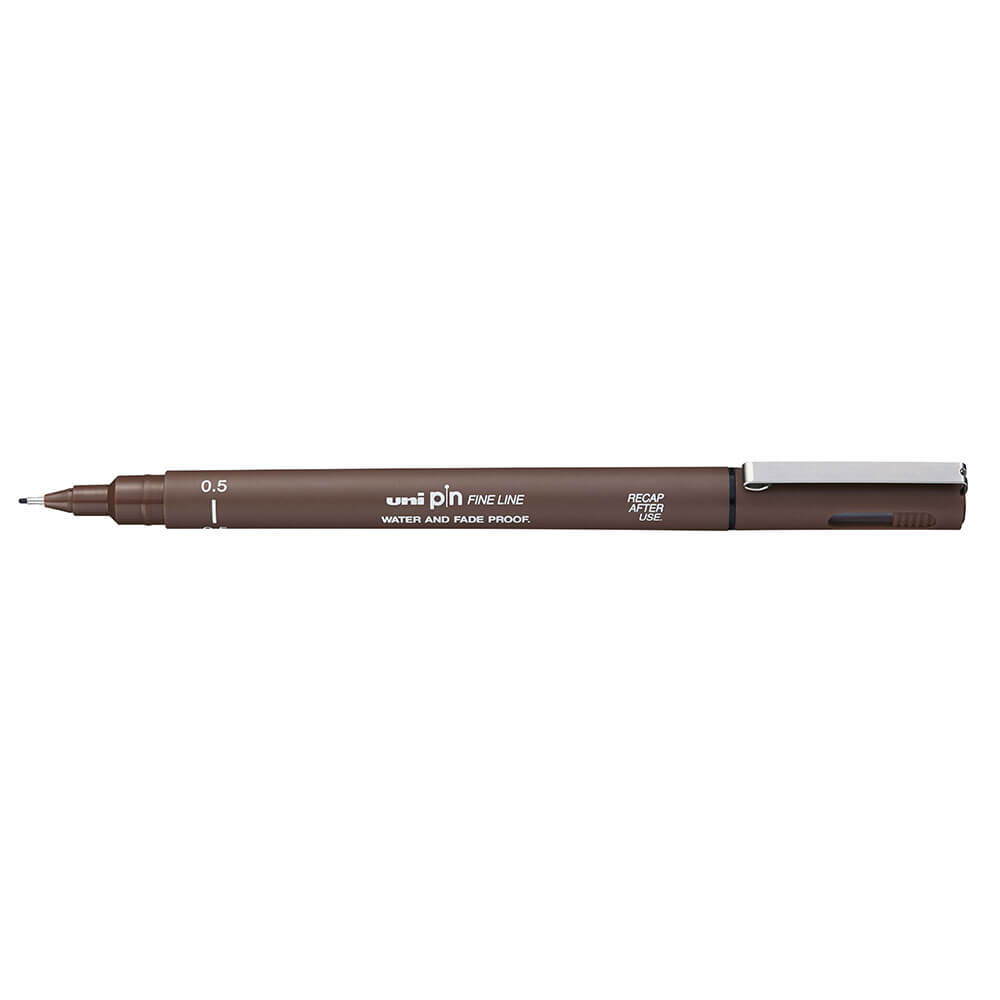 Uni-ball stift fineliner penna 0,5 mm (låda med 12)