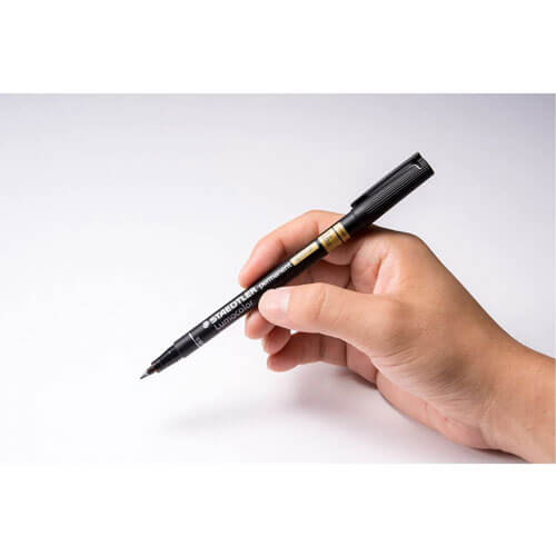 Staedtler Permanent Special Black Marker (Box of 10)