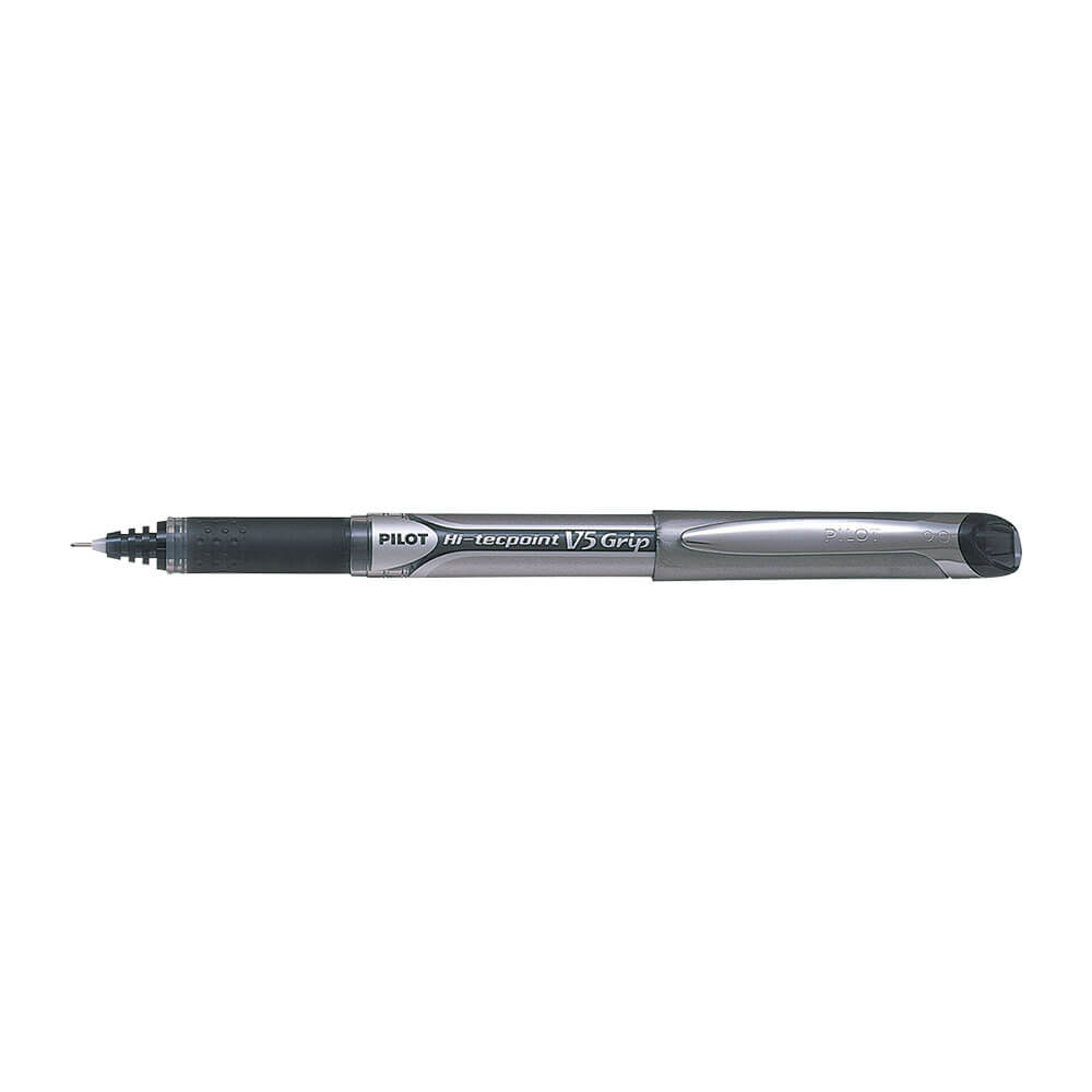 Pilot V5 Grip Liquid Ink Extra Fine Rollerball St 10