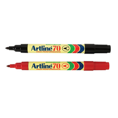 Artline Bullet Tip Permanent Marker 1.5mm (12pcs)