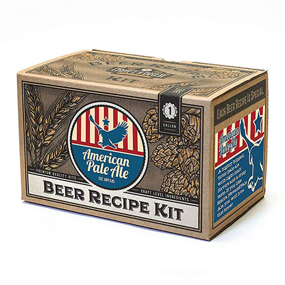 Crie um kit de fabricação de cerveja pálida American American