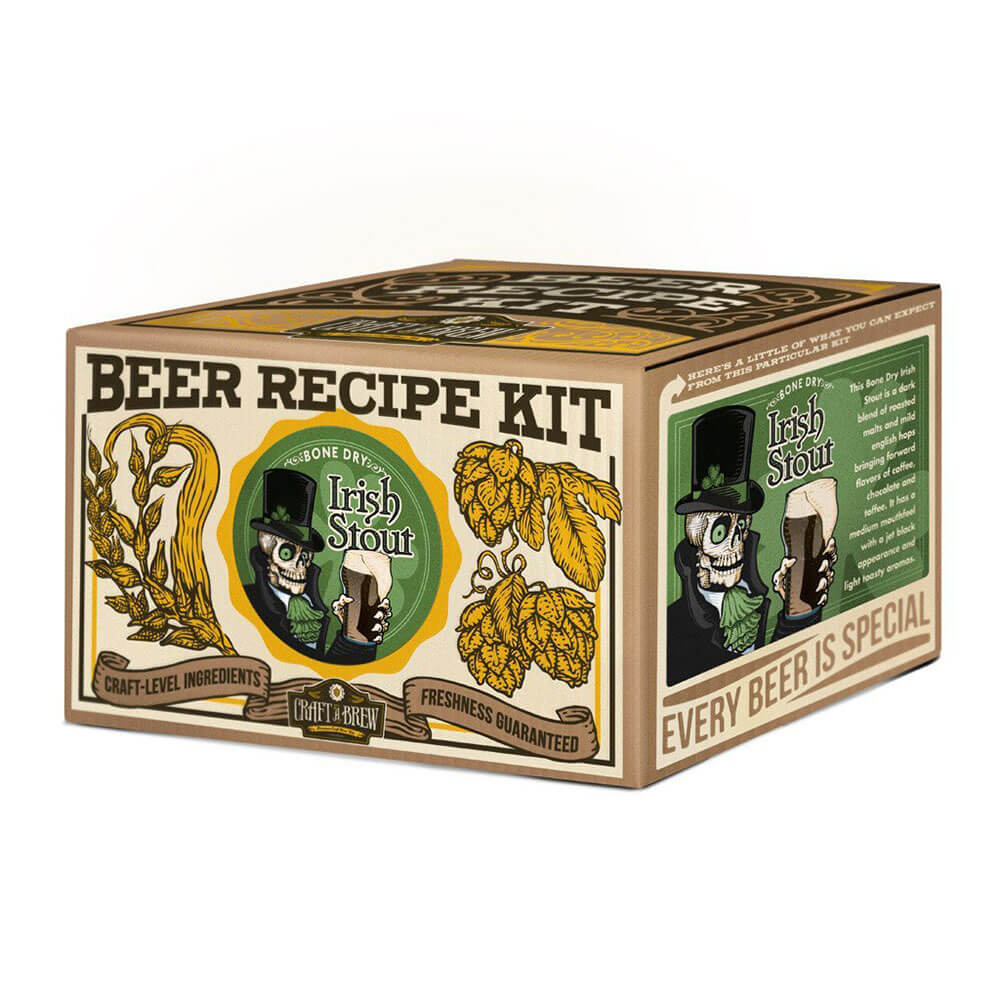 Craquez un kit de brassage Irish Brew Irish Brew Bone Bone