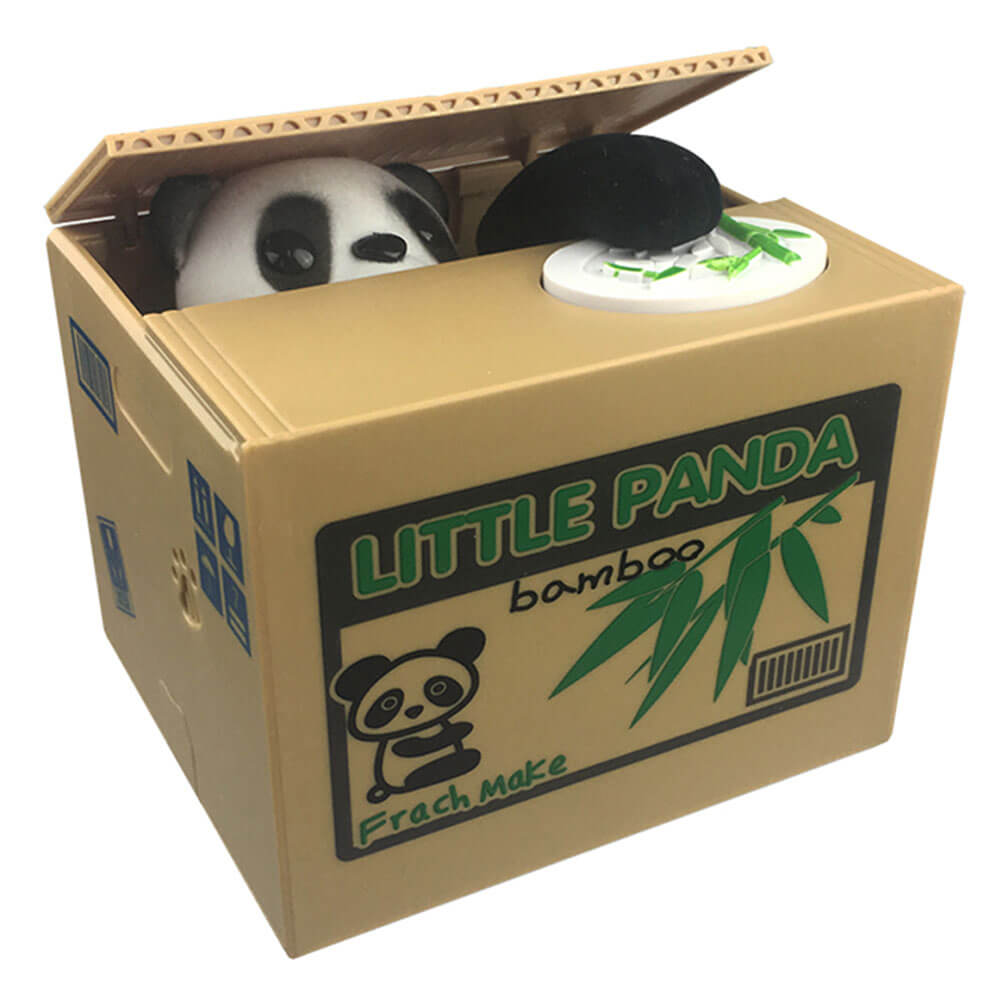 Coin Stealing Panda Money Bank