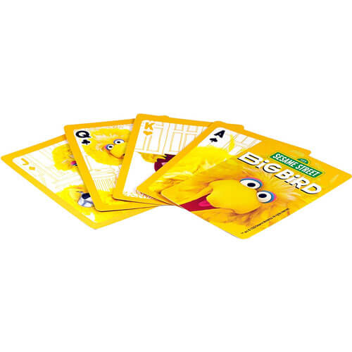 Sesame Street Big Bird Playing Cards