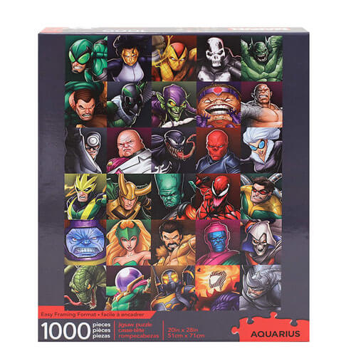 Marvel Villains Collage 1000pc Puzzle