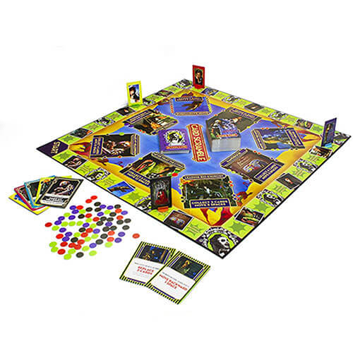 Aquarius Beetlejuice Card Scramble Board Game